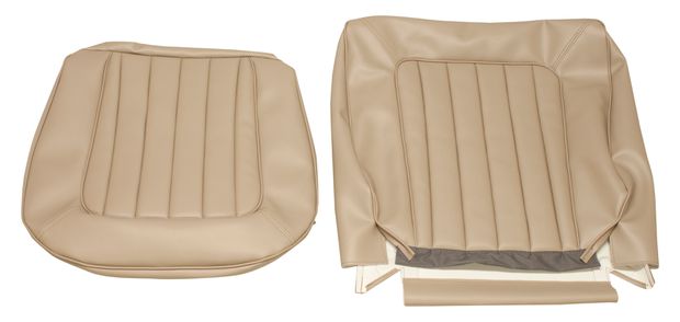 Cover Front seat Amazon 62-63 US nougat in the group Volvo / Amazon / Interior / Upholstery 220 / Upholstery Amazon code 501-230 1962-63 at VP Autoparts AB (690410-11)