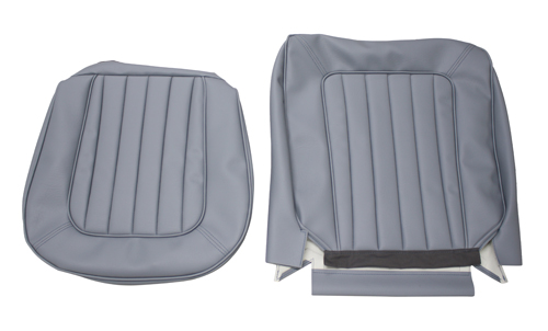 Cover Front seat Amazon 62-63 US blue in the group Volvo / Amazon / Interior / Upholstery 120/130 / Upholstery Amazon code 403-191 1962-63 at VP Autoparts AB (690434-35)