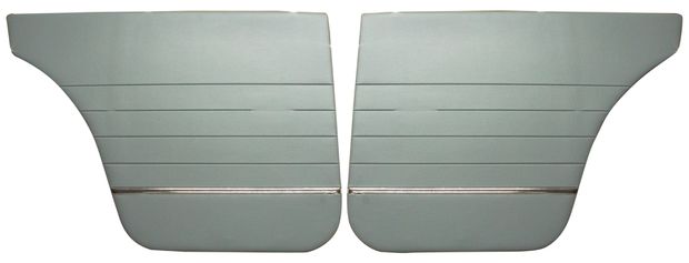 Door panel 120 4d 62-63 light blue LHR in the group Volvo / Amazon / Interior / Upholstery 120/130 / Upholstery Amazon code 142-207 1962-63 at VP Autoparts AB (690440-41)