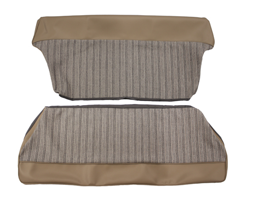 Cover Rear seat 544 62-63 nougat in the group Volvo / PV/Duett / Interior / Upholstery 544 / Upholstery 544 code 40-197 nougat/beige 1961-63 at VP Autoparts AB (690515-16)