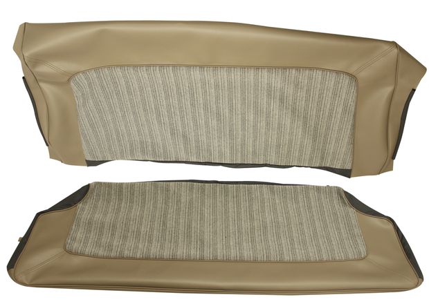 Cover Rear seat 120 2d 1962 nougat in the group Volvo / Amazon / Interior / Upholstery 120/130 / Upholstery Amazon code 404-192 1962-63 at VP Autoparts AB (690581-09)
