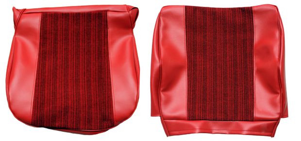Cover Front seat 544 62-63 red in the group Volvo / PV/Duett / Interior / Upholstery 544 / Upholstery 544 code 45-223 1962-63 at VP Autoparts AB (690792-93)