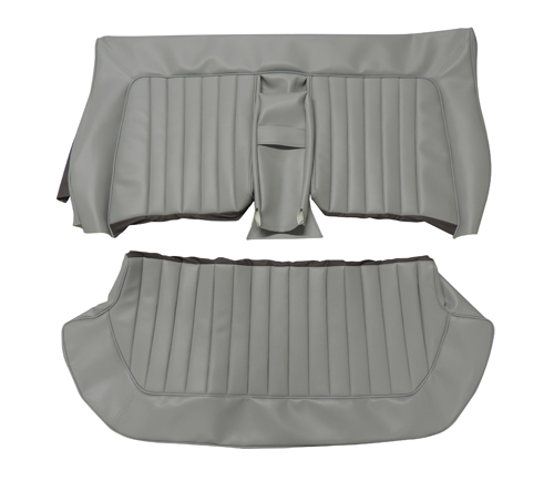 Cover Rear seat Amazon 4d 1962 US grey in the group Volvo / Amazon / Interior / Upholstery 120/130 / Upholstery Amazon code 151-228 1962-63 at VP Autoparts AB (690826-27)