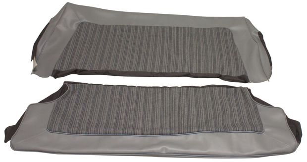 Cover Rear seat 130 2d 1962grey ch25200- in the group Volvo / Amazon / Interior / Upholstery 120/130 / Upholstery Amazon code 408-235 1962-63 at VP Autoparts AB (690887-10)