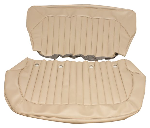 Cover Rear seat 122 Wagon 62 US nougat in the group Volvo / Amazon / Interior / Upholstery 220 / Upholstery Amazon code 501-230 1962-63 at VP Autoparts AB (690901-02)