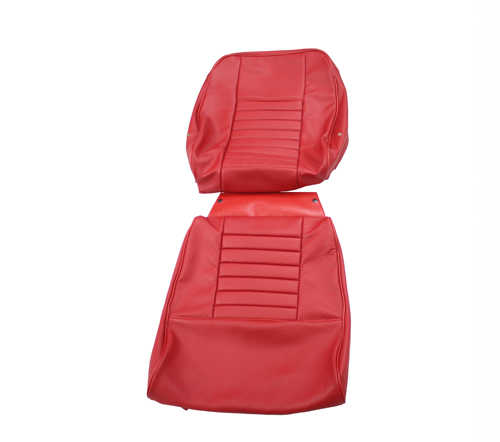 Cover Front seat 1800S 64-69 red in the group Volvo / P1800 / Interior / Upholstery 1800S / Upholstery P1800 code 317-557 red 1964-69 at VP Autoparts AB (691037-38)