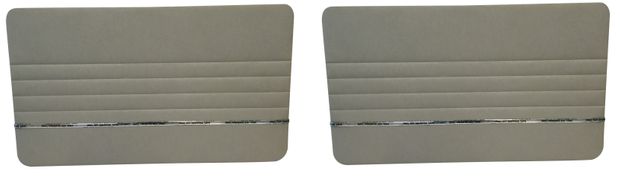 Door panels 544 63-64 grey in the group Volvo / PV/Duett / Interior / Upholstery 544 / Upholstery 544 code 49-239 1963-64 at VP Autoparts AB (691166-67)