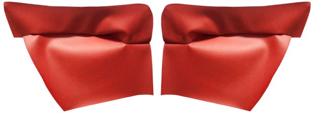 Cover Rear side 544 63-64 red LH/RH in the group Volvo / PV/Duett / Interior / Upholstery 544 / Upholstery 544 code 50-240 1963-64 at VP Autoparts AB (691176-77)