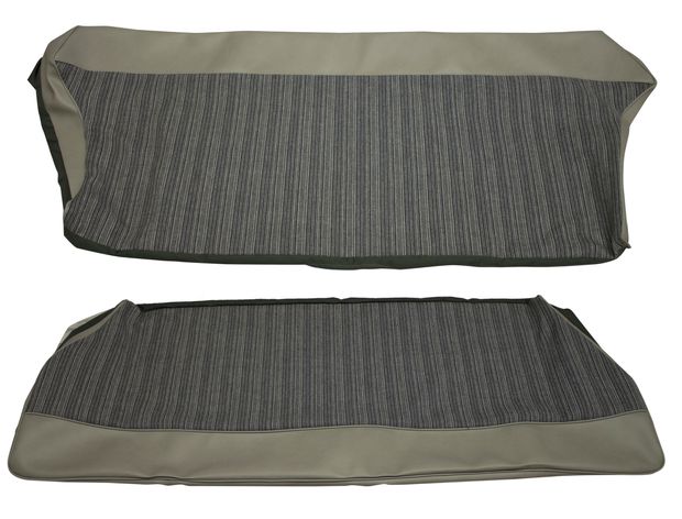 Cover Rear seat 544 63-64 grey in the group Volvo / PV/Duett / Interior / Upholstery 544 / Upholstery 544 code 49-239 1963-64 at VP Autoparts AB (691186-87)