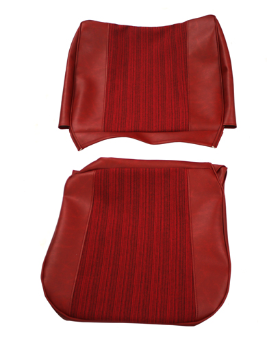 Cover Front seat 544 6364 red in the group Volvo / PV/Duett / Interior / Upholstery 544 / Upholstery 544 code 50-240 red 1963-64 at VP Autoparts AB (691188-89)