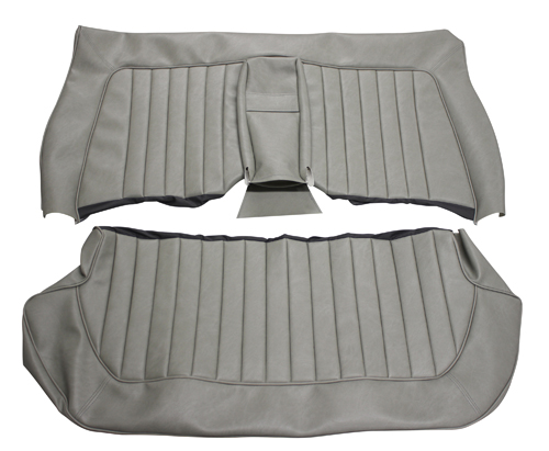 Cover Rear seat Amazon 4d 1964 US grey in the group Volvo / Amazon / Interior / Upholstery 120/130 / Upholstery Amazon code 161-252 1963-64 at VP Autoparts AB (691202-03)