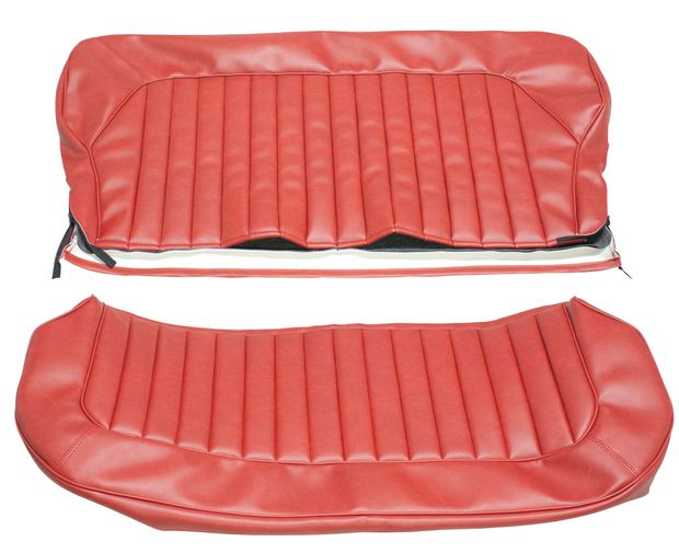Cover Rear seat 1964 220 red Ch 14336- in the group Volvo / Amazon / Interior / Upholstery 220 / Upholstery Amazon code 508-255 1964 at VP Autoparts AB (691282-83)