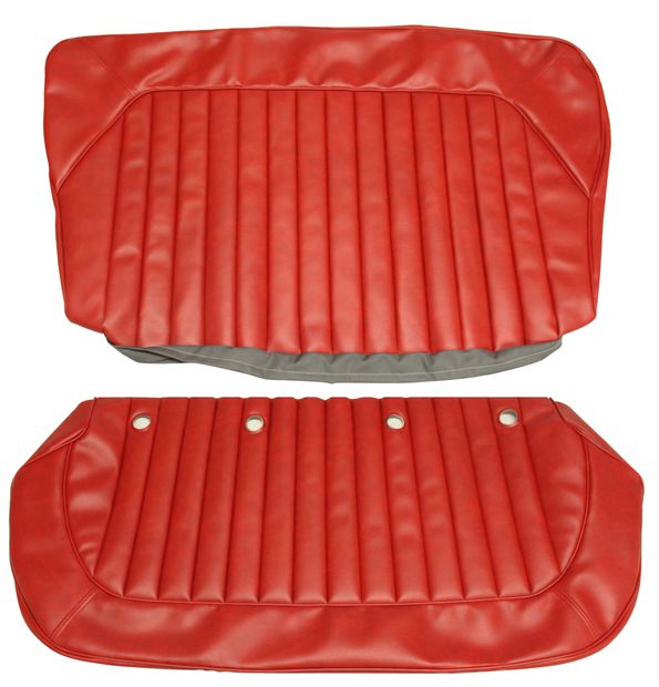 Cover Rear seat 122 Wgn 1964ch-14335 red in the group Volvo / Amazon / Interior / Upholstery 220 / Upholstery Amazon code 508-255 1964 at VP Autoparts AB (691368-60)