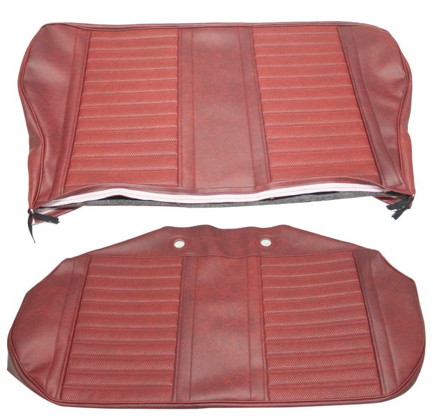 Cover Rear seat 122 Wagon 65-66 red in the group Volvo / Amazon / Interior / Upholstery 220 / Upholstery Amazon code 514-536 1966 at VP Autoparts AB (691478-79)