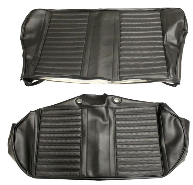 Cover Rear seat 122 Wagon 65-68 black in the group Volvo / Amazon / Interior / Upholstery 220 / Upholstery Amazon code 511-519 1965-67 at VP Autoparts AB (691480-81)