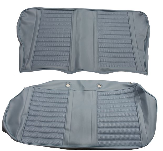 Cover Rear seat 122 Wagon 1965 light blu in the group Volvo / Amazon / Interior / Upholstery 220 / Upholstery Amazon code 513-521 1965 at VP Autoparts AB (691484-85)