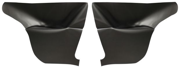 Cover Rear side 130 2d 65-68 black Pair in the group Volvo / Amazon / Interior / Upholstery 120/130 / Upholstery Amazon code 428-584 1967-68 at VP Autoparts AB (691524-25)