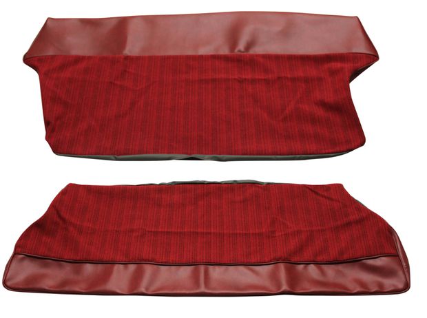 Cover Rear seat 544 65-66 red in the group Volvo / PV/Duett / Interior / Upholstery 544 / Upholstery 544 code 52-510 1965-66 at VP Autoparts AB (691532-33)