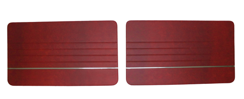Door panel 544 1965-66 red LH/RH pair in the group  at VP Autoparts AB (691534-35)