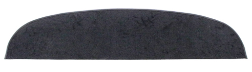 Carpet Hat shelf 120/130 65-68 black in the group Volvo / Amazon / Interior / Board panels / Board panels and dash pads Amazon 1965- at VP Autoparts AB (691616-1)