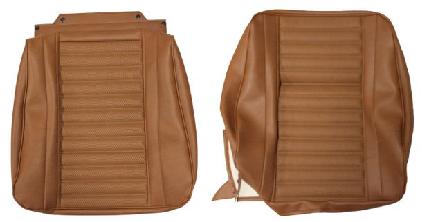 Cover Front seat Amazon 67-68 brown in the group Volvo / Amazon / Interior / Upholstery 220 / Upholstery Amazon code 519-555 1967-68 at VP Autoparts AB (692092-93)
