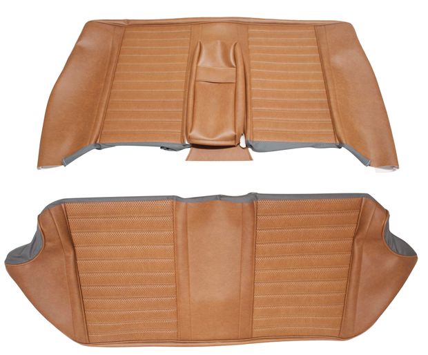 Cover Rear seat 120 4d 67-68 brown in the group Volvo / Amazon / Interior / Upholstery 120/130 / Upholstery Amazon code 184-546 1967-68 at VP Autoparts AB (692098-99)