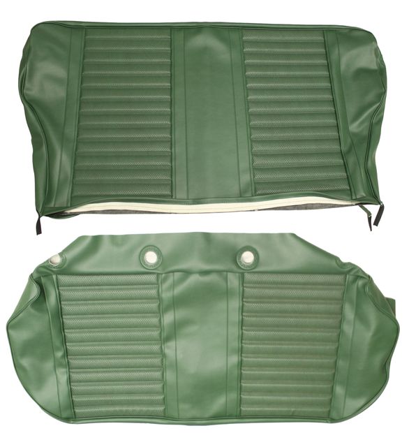 Cover Rear seat 122 Wagon 66-67 green in the group Volvo / Amazon / Interior / Upholstery 220 / Upholstery Amazon code 520-556 1966-67 at VP Autoparts AB (692118-19)