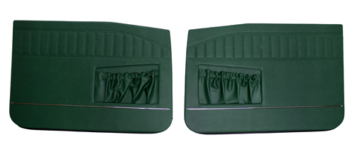 Door panel 122 4d/ Wag 66-67 green Pair in the group  at VP Autoparts AB (692145-46)