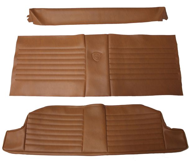 Cover Rear seat 1800S 64-69 brown in the group Volvo / P1800 / Interior / Upholstery 1800S / Upholstery code 320-558 1964-69 at VP Autoparts AB (692173-74)