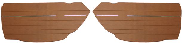 Door panel 1800S 64-69 upper brown pair in the group  at VP Autoparts AB (692178-79)