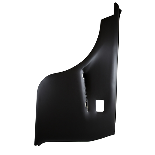 Rear side panel 142 black LHR in the group Volvo / 140/164 / Interior / Upholstery 142 / Upholstery 142 code 600-559 black at VP Autoparts AB (692562)