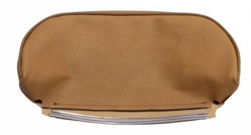 Cover Head rest 1800 67-69 brown LEATHER in the group Volvo / P1800 / Interior / Upholstery 1800S / Upholstery code 320-558 1964-69 at VP Autoparts AB (692660L)