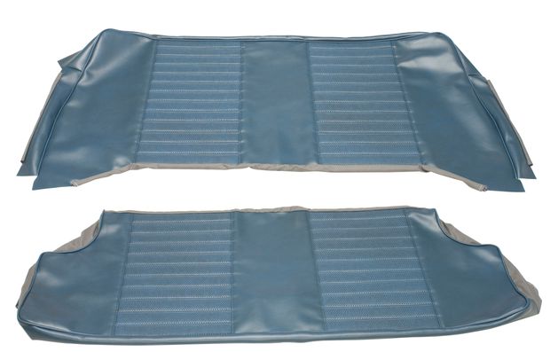 Cover Rear seat 130 2d 1969 blue in the group Volvo / Amazon / Interior / Upholstery 120/130 / Upholstery Amazon code 431-596 1969 at VP Autoparts AB (692893-94)