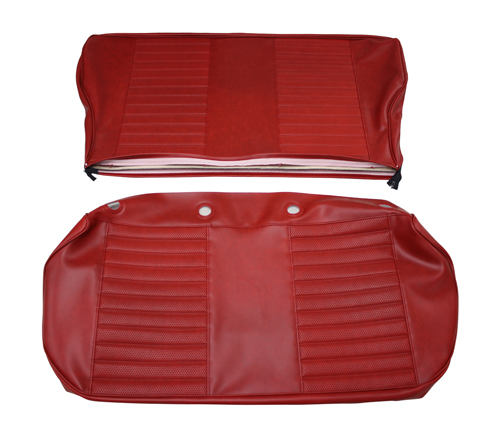 Cover Rear seat 122 Wagon 1969 red in the group Volvo / Amazon / Interior / Upholstery 220 / Upholstery Amazon code 524-600 1969 at VP Autoparts AB (692901-02)