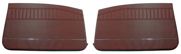Door panel Amazon 2d 1969 red in the group Volvo / Amazon / Interior / Upholstery 120/130 / Upholstery Amazon code 432-597 1969 at VP Autoparts AB (692910-11)