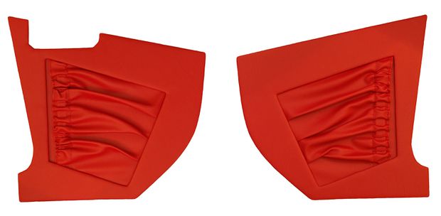 Panels cowl side 1800E 1970 red in the group Volvo / P1800 / Interior / Upholstery 1800E / Upholstery code 327-625 1970 at VP Autoparts AB (693197-98)