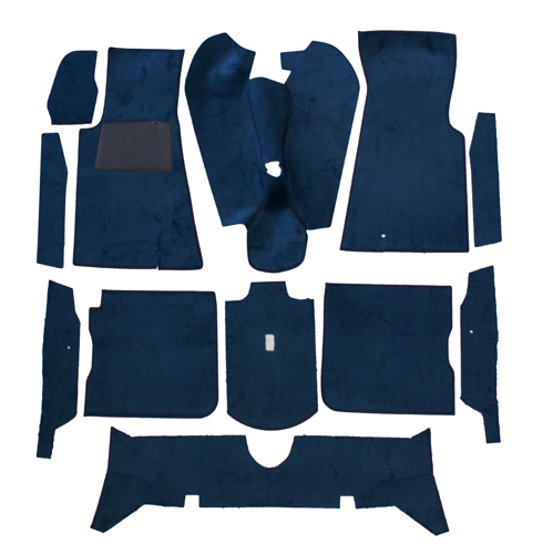 Carpet kit Volvo 164 blue chassis -50000 in the group Volvo / 140/164 / Interior / Mats/carpets / Mats/carpets 164 at VP Autoparts AB (693952)