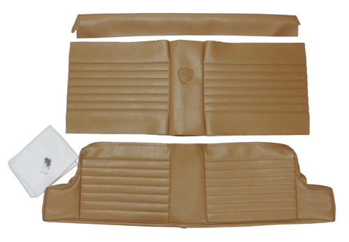 Cover Rear seat 1800E 70-71 goldmetallic in the group Volvo / P1800 / Interior / Upholstery 1800E / Upholstery code 342-767 1970-71 at VP Autoparts AB (694147-72)