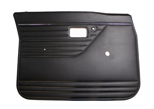 Door panel 140 1971 black LHF in the group Outlet / Interior parts 140/240 at VP Autoparts AB (694680)