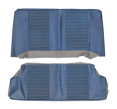 Cover Rear seat 120 2d 1970 blue in the group Volvo / Amazon / Interior / Upholstery 120/130 / Upholstery Amazon code 435-637 1970 at VP Autoparts AB (695092-93)