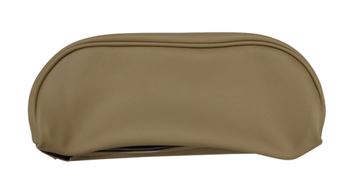 Head rest cover 1800/164 beige/brown Lea in the group Volvo / P1800 / Interior / Upholstery 1800E / Upholstery code 331-629 1970-71 at VP Autoparts AB (695156L)