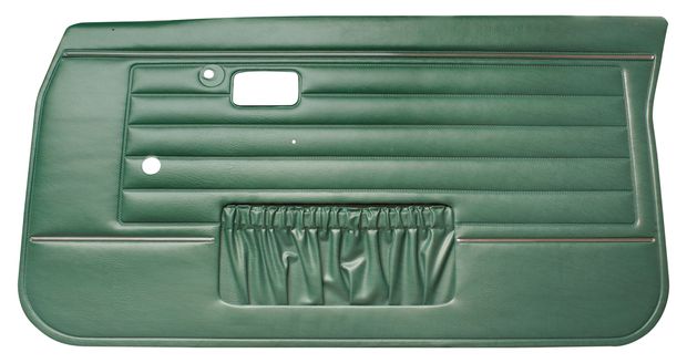 Door panel 142 1972 green RHF in the group Volvo / 140/164 / Interior / Upholstery 142 / Upholstery 142 code 665-779 green at VP Autoparts AB (695809)