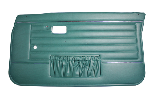 Door panel 142 1972 green RHF in the group Volvo / 140/164 / Interior / Upholstery 142 / Upholstery 142 code 665-779 green at VP Autoparts AB (695809)