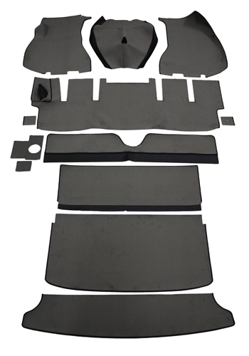 Carpet kit Volvo 1800E -71 grey in the group  at VP Autoparts AB (696014)