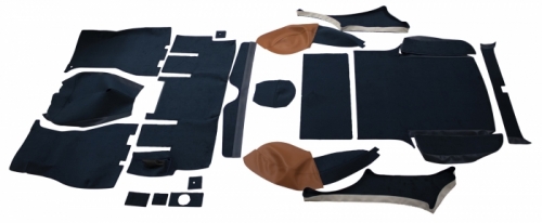 Carpet kit Volvo 1800ES blue/brown in the group  at VP Autoparts AB (696016-54)