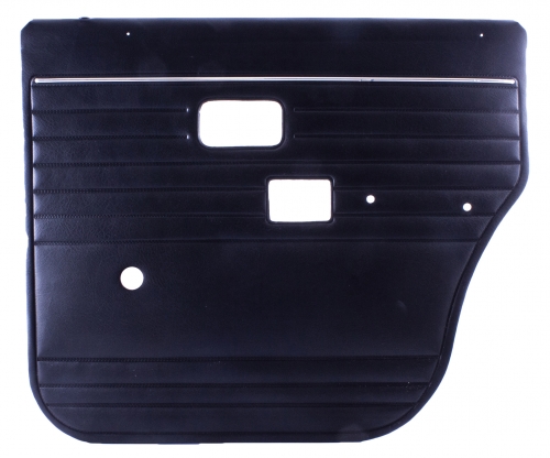 Door panel 140 1973 black RHR in the group Volvo / 140/164 / Interior / Upholstery 144 / Upholstery 144 code 552-849 black at VP Autoparts AB (696313)