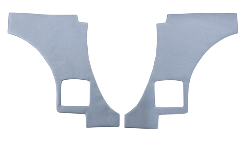 Panel Rear side 1800ES 1973 light blue L in the group Volvo / P1800 / Interior / Upholstery 1800ES / Upholstery code 461-889 1973 at VP Autoparts AB (696674-76)
