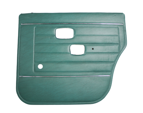 Door panel 140 1973 green RHR in the group Volvo / 140/164 / Interior / Upholstery 144 / Upholstery 144 code 544-841 green at VP Autoparts AB (696784)