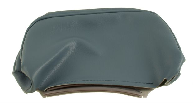 Cover Head rest 164 72-74 light blue in the group Volvo / 140/164 / Interior / Upholstery 164 / Upholstery 164 code 966- light blue leather at VP Autoparts AB (697325)