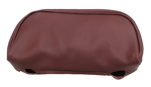 Cover Head rest 164 72-74 maroon - leath in the group Volvo / 140/164 / Interior / Upholstery 164 / Upholstery 164 code 955-805 maroon leather at VP Autoparts AB (697664L)